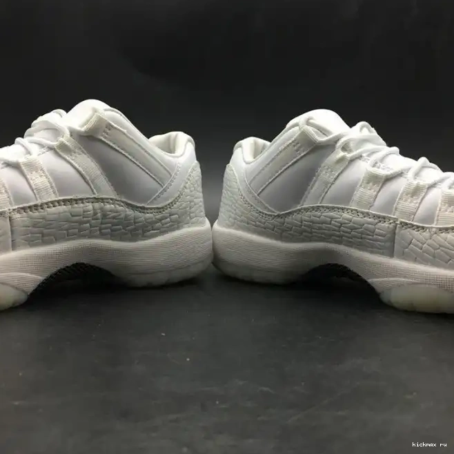 Rep Low Jordan 897331-100 Air White 11 Heiress Frost 0503